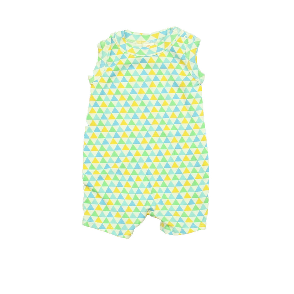 Stem Boys Blue | Green | Yellow Romper size: Newborn